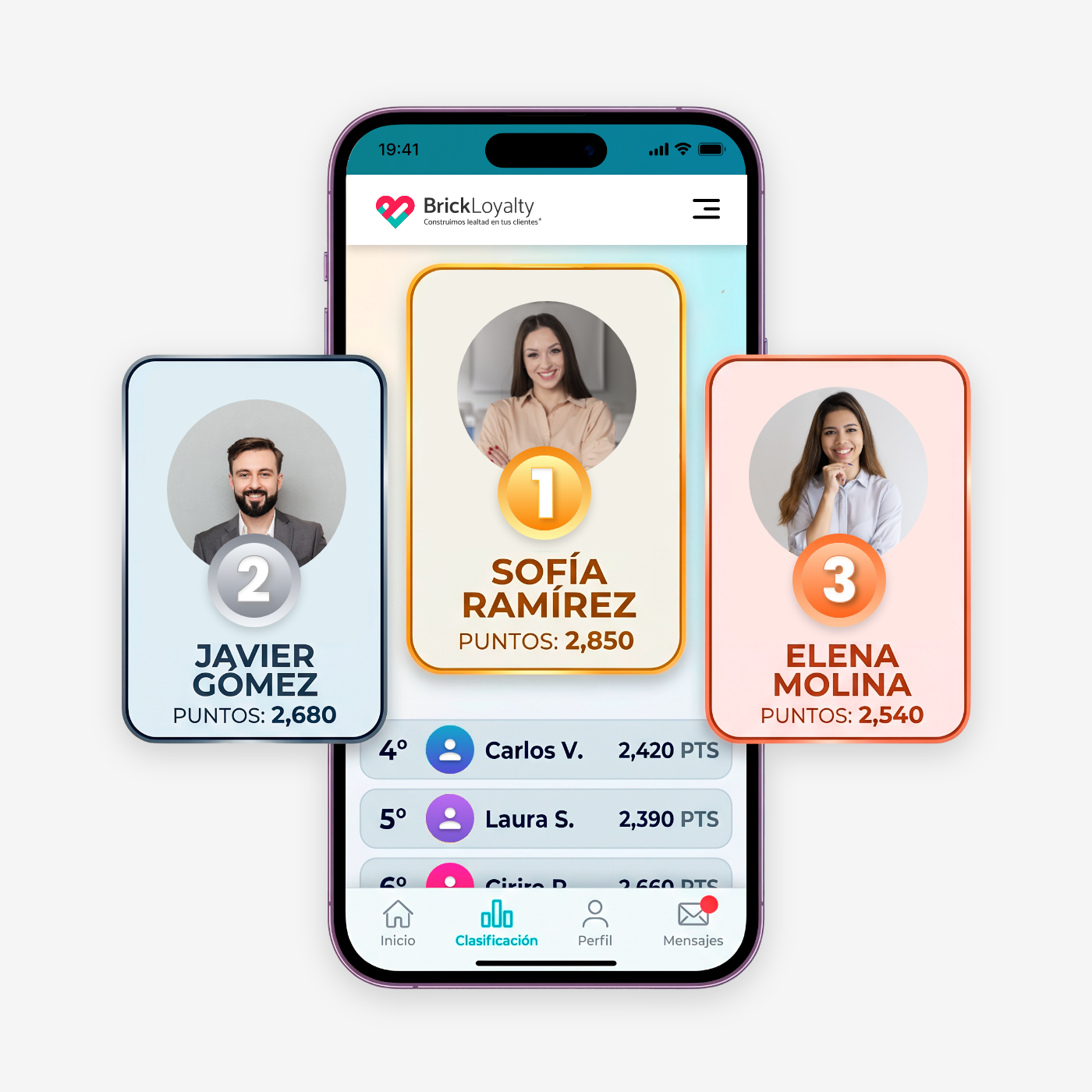 Concurso y campañas de desempeño para empleados y fuerza de ventas